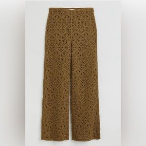 h&M crochet pants